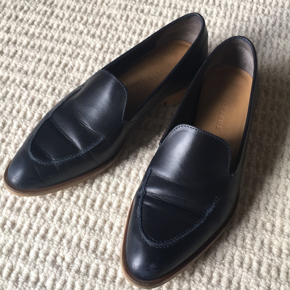 Everlane Loafers in Navy Sz 6
